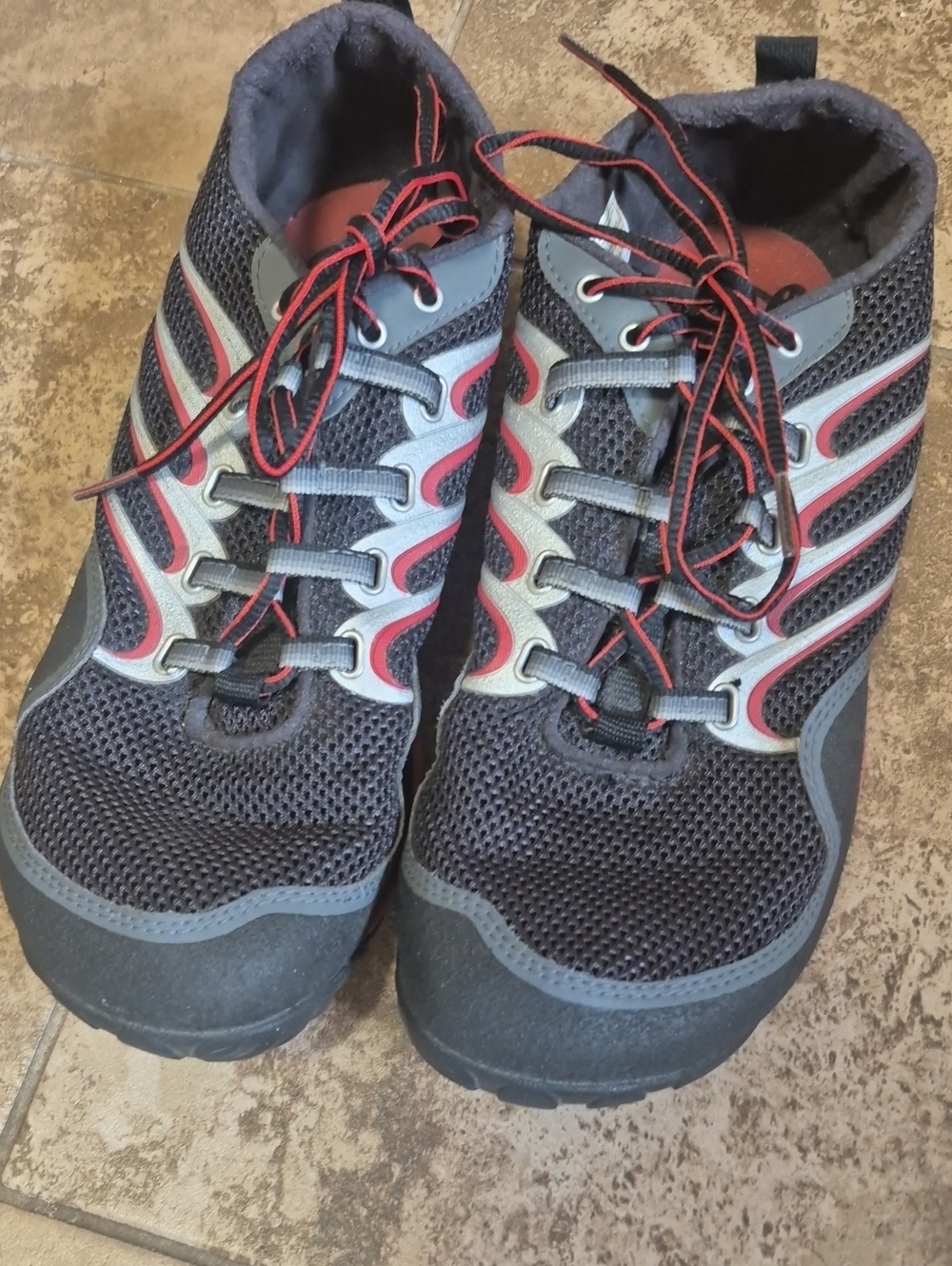Merrell Men's Black & Red Mesh Athletic Shoes